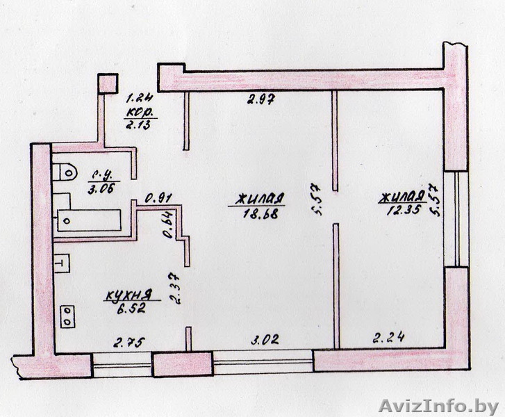 Продаю 2-хкомнатную квартиру по ул. Челюскинцев (Менжинского)  - Изображение #1, Объявление #494226