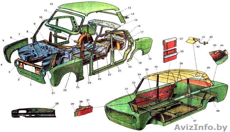 Лонжероны на Ваз (копейка) - Изображение #1, Объявление #677769