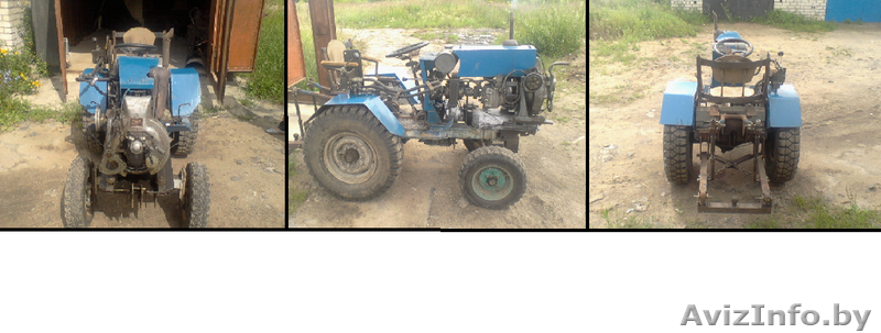 МИНИТРАКТОР САМОДЕЛЬНЫЙ - Изображение #1, Объявление #719734