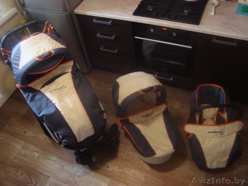 Продаю коляску ADBOR ARTE 3Х3 3 в 1 - Изображение #1, Объявление #828337