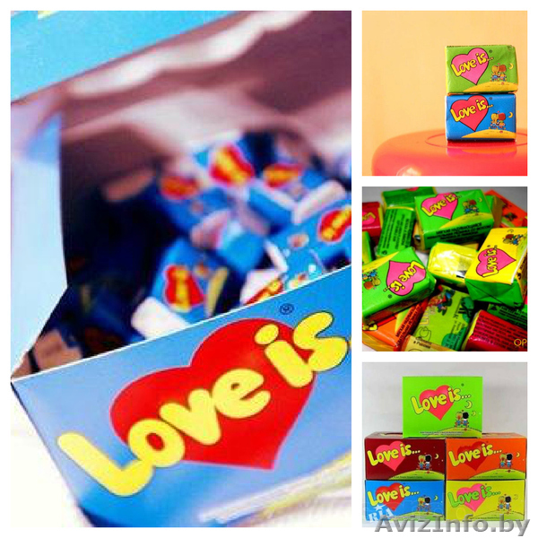 Жвачка Love Is в Беларуси - Изображение #1, Объявление #870684
