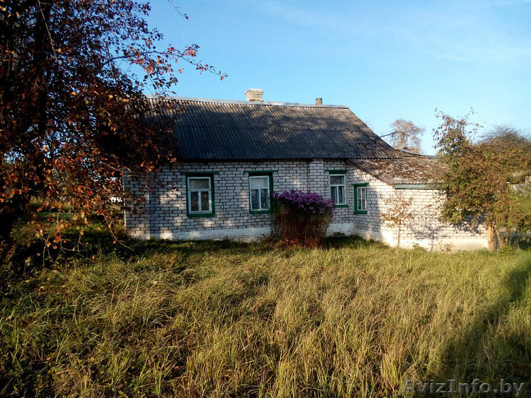 Бревенчатый обложенный кирпичом дом в г. Круглое - Изображение #1, Объявление #1282587