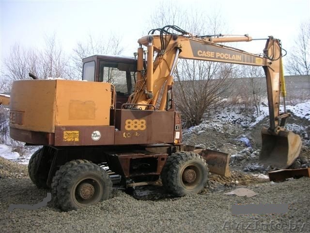 Аренда колёсного экскаватора Case Poclain 888 P 2AL. - Изображение #1, Объявление #1378947