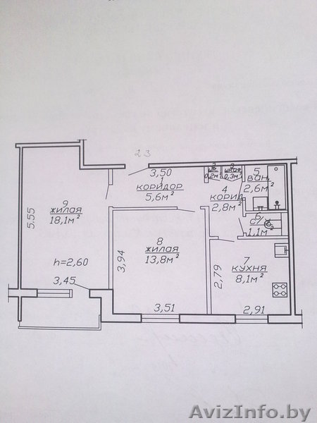 продается 2-х комнатная квартира по ул. Ямницкая - Изображение #1, Объявление #1393737
