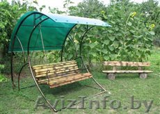 Садовые  разборные качели с доставкой по РБ - Изображение #1, Объявление #1448032