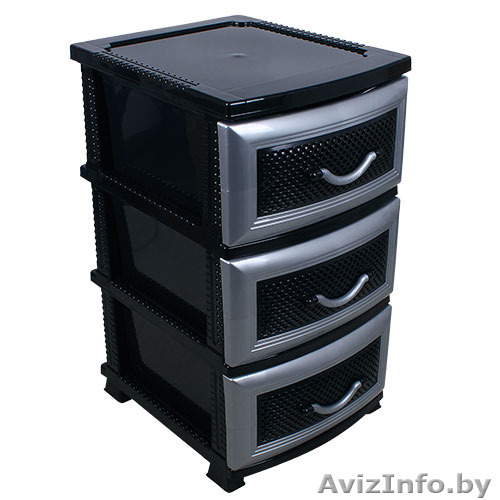 Комод РОССПЛАСТ "Дельфин" 3 секции - Изображение #1, Объявление #1504658