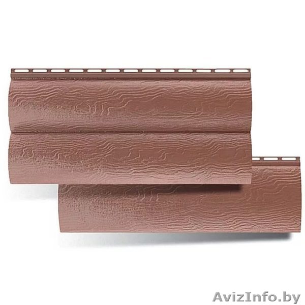 Сайдинг Альта-Профиль Блокхаус Двупереломный - Изображение #1, Объявление #1544474