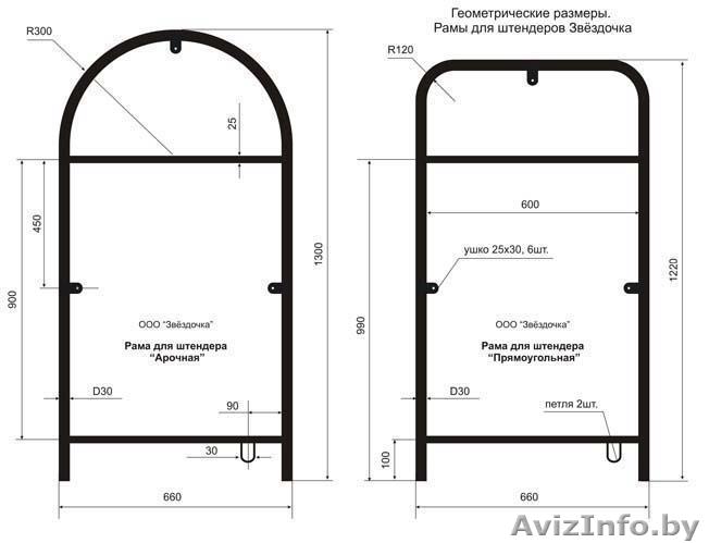 Рамы для штендеров. Бесплатная доставка - Изображение #1, Объявление #1579740