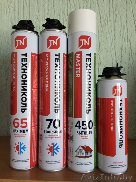 Пена монтажная проф/быт Технониколь всесезонная - Изображение #1, Объявление #1615749