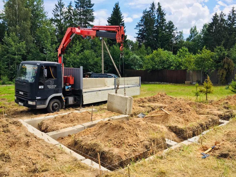 Монтаж фундамента из блоков в Кричеве - Изображение #1, Объявление #1657909