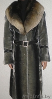 Продаю мутоновую шубу,длинная,песцовый воротник,размер 42/44,телеф-5441664(мтс). - Изображение #1, Объявление #90018