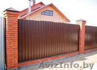 Текстурированный профнастил на заборы,от дерева не отличишь - Изображение #5, Объявление #622054