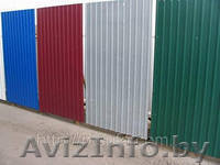 Заборы из профиля,есть эмитации под дерево и камень - Изображение #1, Объявление #873184