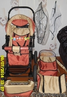 Коляска BOGUS-4 2в1. Состояние идеальное. +подарок. - Изображение #2, Объявление #1183333