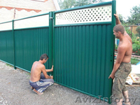 Металлочерепица заборы из профнастила Штакетник из металла в Могилеве и области - Изображение #3, Объявление #1213855