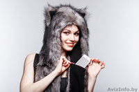 Мягкая и симпатичная зверошапка, волкошапка, шапка с ушками, шапоушка. - Изображение #2, Объявление #1336062