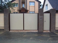 Ворота распашные. Калитки. Забор из профлиста. - Изображение #3, Объявление #1362435