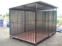 Вольеры для животных с прутьями или из сетки с бесплатной доставкой по всей терр - Изображение #1, Объявление #1483020