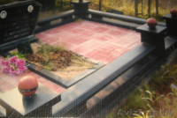 Светлое ритуальное благоустройство  из искусственного мрамора - Изображение #3, Объявление #1545700