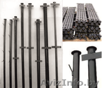 Металлические столбы для забора с бесплатной доставкой по всей стране - Изображение #4, Объявление #1562895