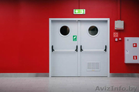 Противопожарные дымонепроницаемые стальные двери - Изображение #1, Объявление #1574221