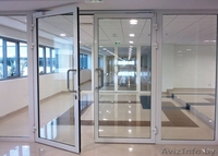 Противопожарные дымонепроницаемые алюминиевые двери - Изображение #4, Объявление #1574235