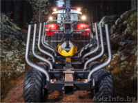 Лесовозный полуприцеп PAlMS 8s с манипулятор 3.52 - Изображение #1, Объявление #1601263