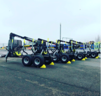 Лесовозный полуприцеп PAlMS 8s с манипулятор 3.52 - Изображение #6, Объявление #1601263