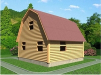 Дом из бруса Герман 7.5х6 сруб установка Белыничский район - Изображение #5, Объявление #1618488