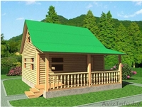 Дом из бруса Оскар 6х8м сруб с установкой Глусский район - Изображение #1, Объявление #1618495