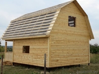 Дом из бруса Артем 6х6 сруб установка Осиповичский район - Изображение #4, Объявление #1618569