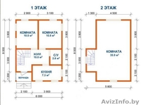 Дом из бруса сруб Петр 6х8 установка в Белыничи - Изображение #2, Объявление #1623499