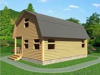 Дом из бруса сруб Петр 6х8 установка в Белыничи - Изображение #3, Объявление #1623499