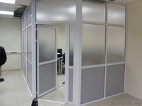 Перегородка офисная. Перегородка ПВХ. Стеклянная перегородка. - Изображение #3, Объявление #1377420