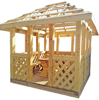 Беседка деревянная из хвойных пород древесины.  - Изображение #4, Объявление #1649179