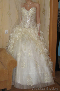 сдам шикарное свадебное платье - Изображение #1, Объявление #7008