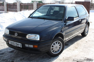 VW Golf 3 1993 г.в., 1.4 бензин, темно-сине-фиолетовый перломутр, 3-дверный - Изображение #5, Объявление #190539