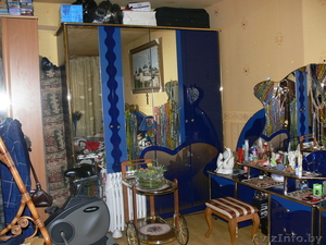 продаю спальню тёмно-синего цвета немного б/у - Изображение #1, Объявление #255575