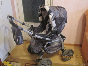 детская коляска, цвет мокрый асфальт - Изображение #3, Объявление #368966