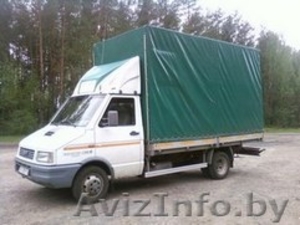 Грузоперевозки по  РБ  IVECO DAILY  2.5т 20м.куб,  тент.    