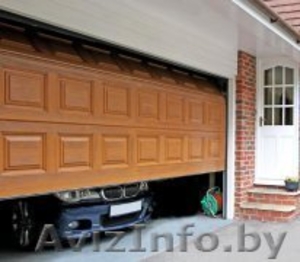 Ворота секционные(сэндвич) от дилера.Цена завода.Роллеты любые.