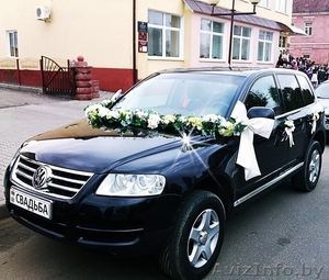 Прокат Volkswagen Tuareg с водителем для торжества (Жодино, Смолевичи, Борисов)