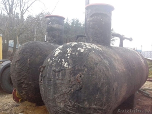 Подземные сварные резервуары для приема,  хранения и отпуска сжиж. углеводоров