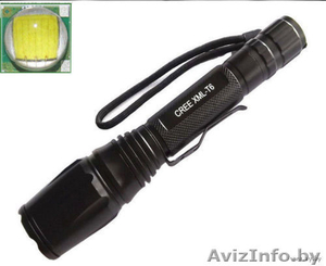 Мощнейший фонарик UltraFire 2000 Lumen CREE XML T6 LED аккумуляторы зарядное. - Изображение #1, Объявление #1179175