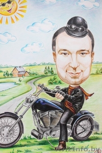 Весёлые шаржи в подарок