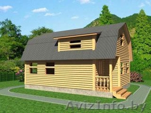 Дачный недорогой Дом из бруса установка в Осиповичи - Изображение #1, Объявление #1572961