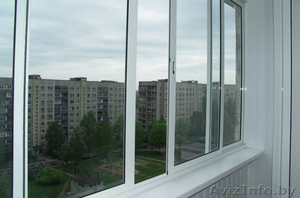 Балконные рамы из ПВХ и алюминиевого профиля. - Изображение #1, Объявление #1574244