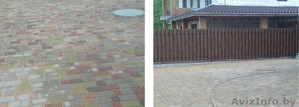 Укладка тротуарной плитки,  брусчатки обьем от 50 м2 в Дружном