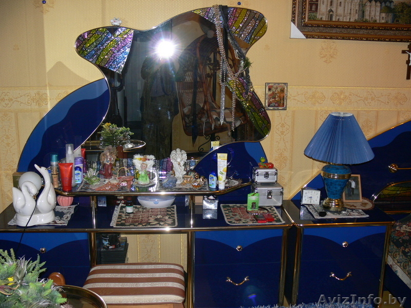 пордам спальню в идеальном состоянии.тёмно-синего цвета - Изображение #3, Объявление #217083