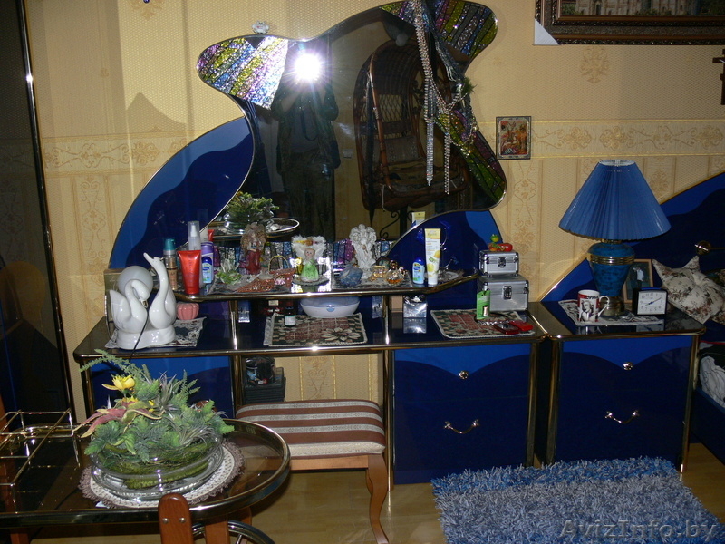 продаю спальню тёмно-синего цвета немного б/у - Изображение #2, Объявление #255575